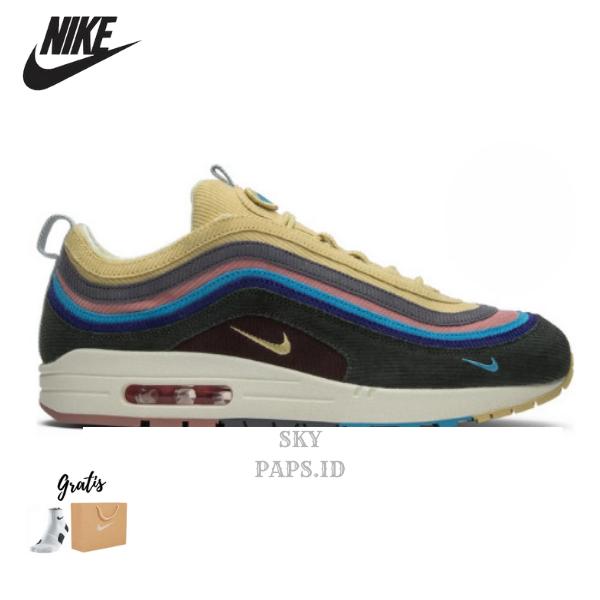 Sepatu Sneakers Pria Nike Air Max 97 Sean Wotherspoon Original