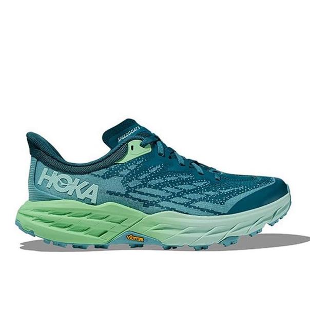 Sepatu Hoka Speedgoat 5 Deep Lagoon Women Original Limited