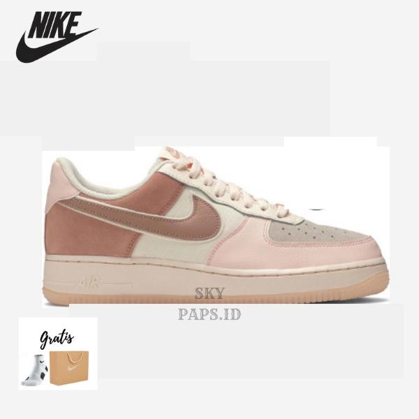 Sepatu NiKE AIR FORCE 1 LOW WASHED CORAL BNIB Original