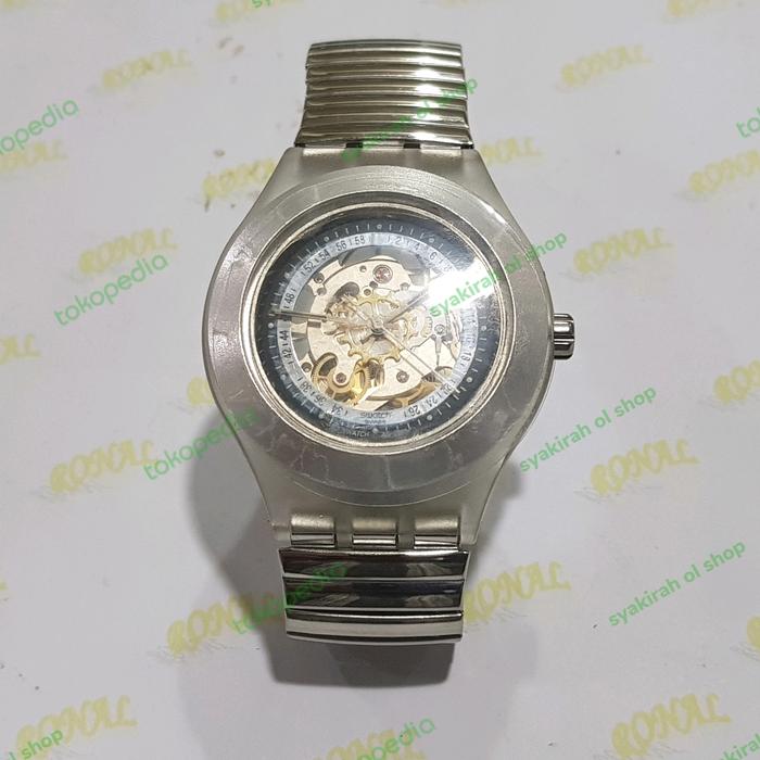 JAM SWATCH SWISS AUTOMATIC AG 2001 DIAL LESS NEW ORI GINAL MOVEMENT