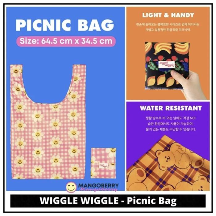 WIGGLE WIGGLE - Picnic Bag Large (wigglewiggle korea)