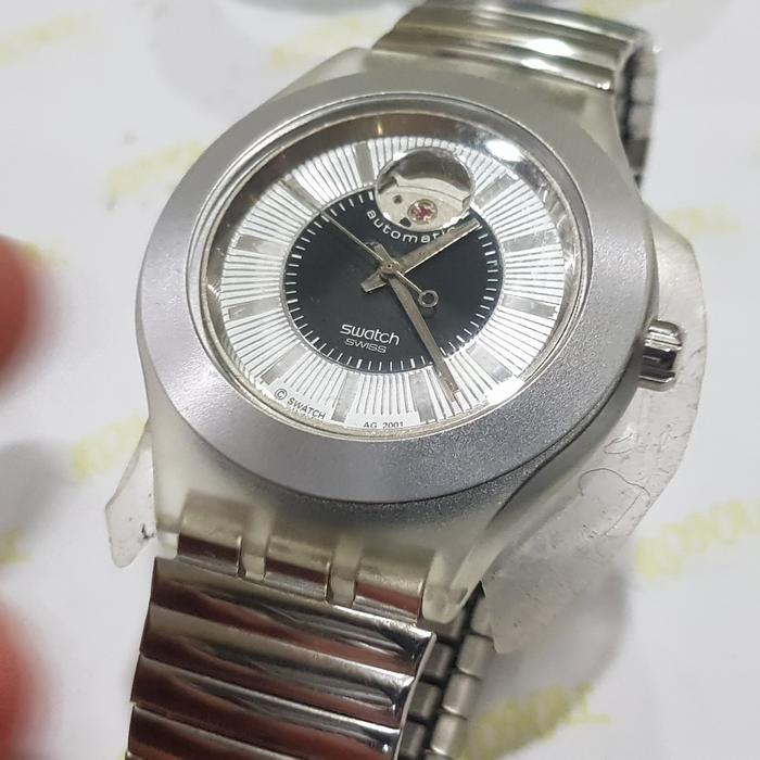 JAM SWATCH SWISS AUTOMATIC AG 2001 TWO TONE NEW ORI GINAL MOVEMENT ETA