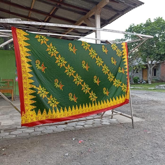Jarik sewek kain batik hijau
