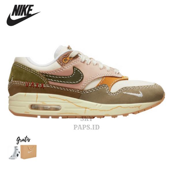 Sepatu Sneakers Pria Nike Air Max 1 PRM Wabi‑Sabi