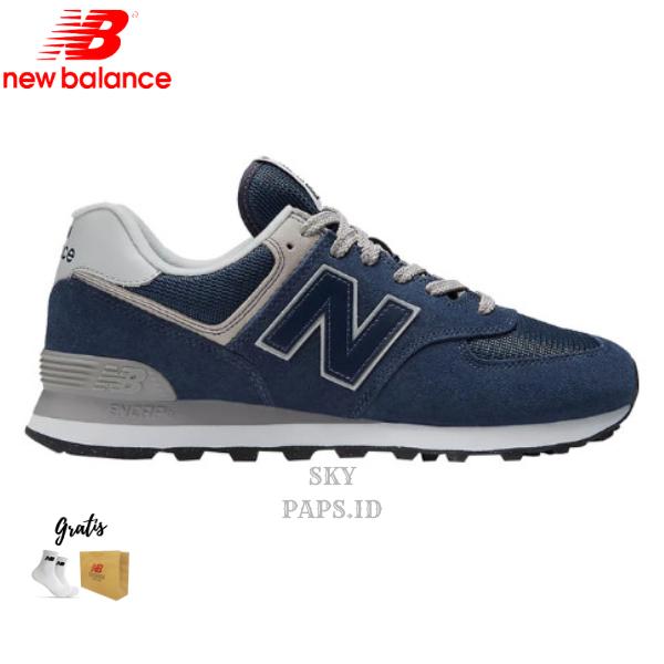 NEW BALANCE ML574 574 NAVY GREY Original