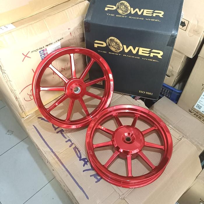 velg Power Sun new Red Vario 110
