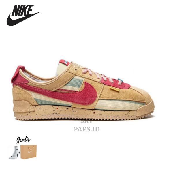 Union NIKE Cortez Beige Pink