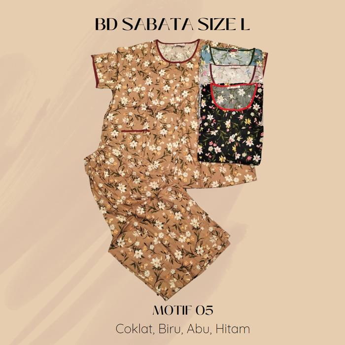 Setelan Sabata Pretty Girl AllSize/Piyama Katun Jepang Wanita/Baju Tidur Katun Jepang