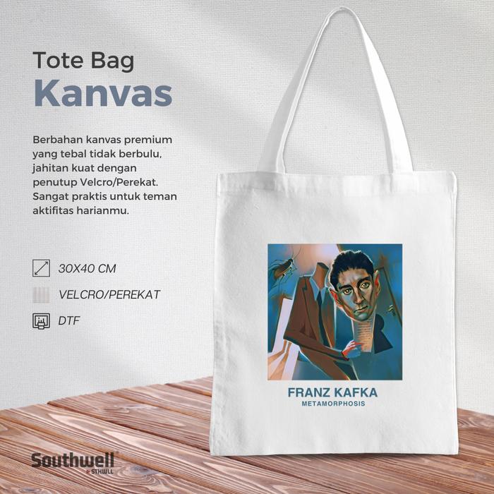 (Totebag) Franz Kafka Kanvas