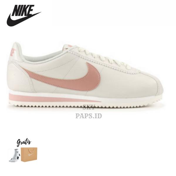 Nike Cortez Classics Leather Light Bone Particle Pink