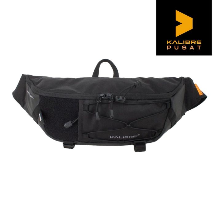 TAS PINGGANG KALIBRE INFERNUS 6L ORIGINAL WAIST BAG KALIBRE INFERNUS  Hitam Pria Waistbag