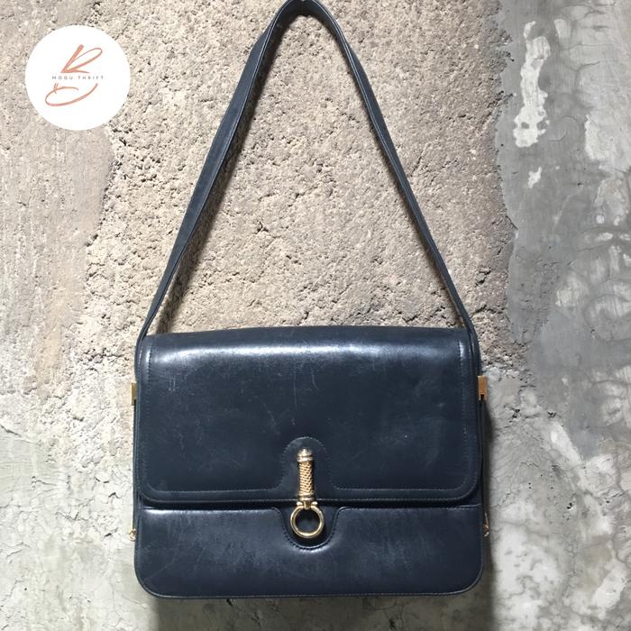 Esquire Ori Kulit Mantul Asli Resmi Size 30 Shoulder Bag Tas
