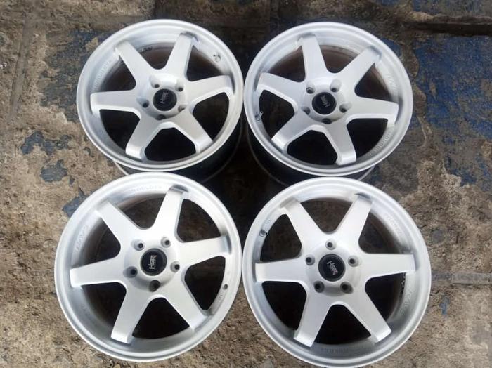 velg seken bekas hsr tokyo ring 16x8 lubang 5x114 seken murah mewah