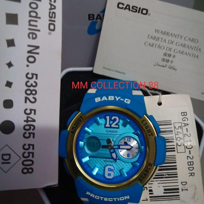 CASIO BABY-G BGA-210-2BDR BabyG BGA210-2BDR BGA210 ORIGINAL
