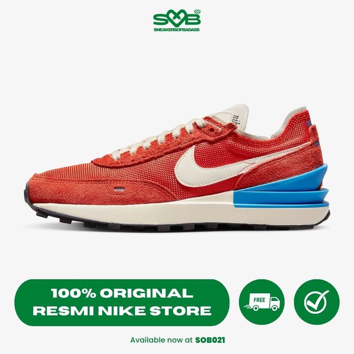 Sepatu Sneakers Nike Women Waffle One Vintage Picante Red - DX2929-600