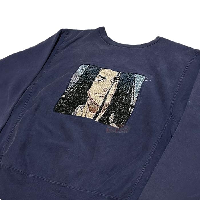 Champion Reverse Weave Tapestry “Baji” Crewneck Rework anime
