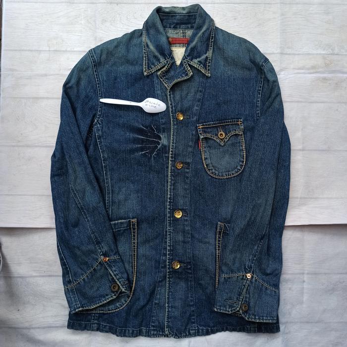LEVIS REDLOOP 70802-03 denim jacket size M japan market