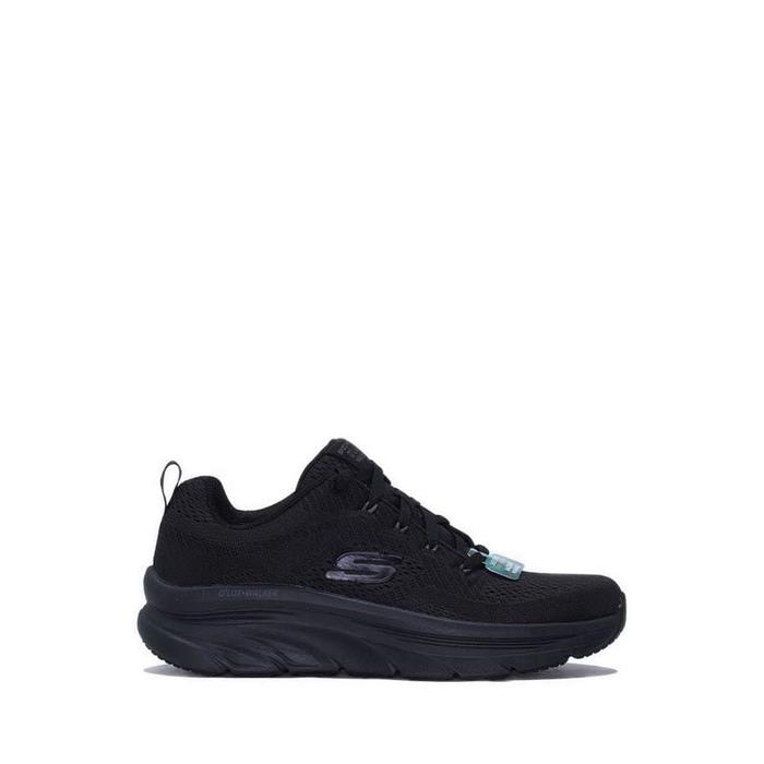 Sepatu Sneakers Pria Skechers D'Lux Walker - Hitam