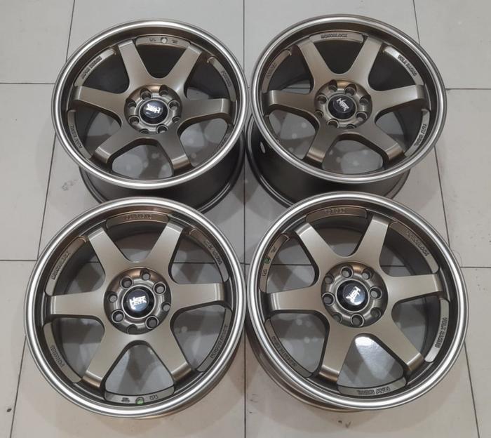 Velg Second Racing Hsr Te37 R16 Belang Lebar 7/8,5 Pcd 4x100 4x114,3