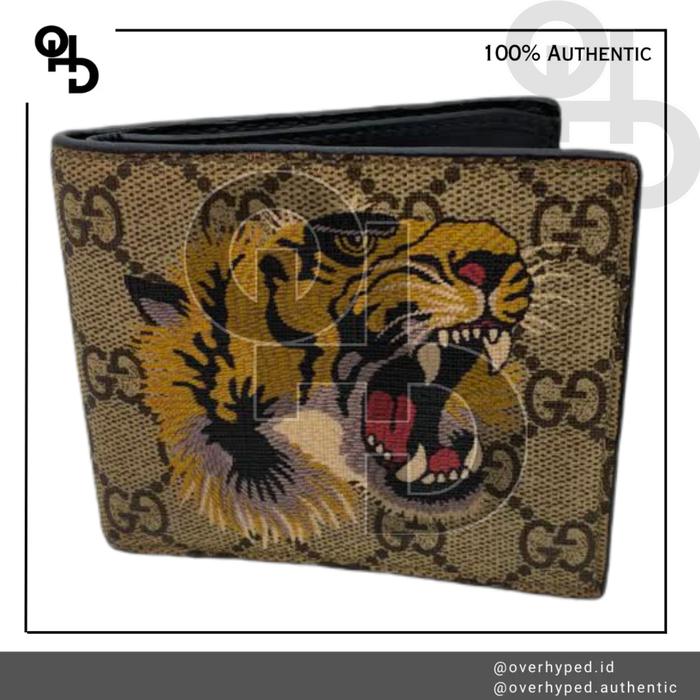 Gucci GG Tiger Supreme Wallet