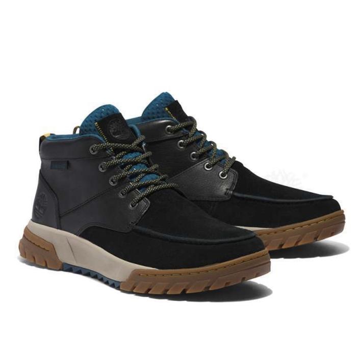 Sepatu timberland men boulder trail chukka original with box Shoes Boots