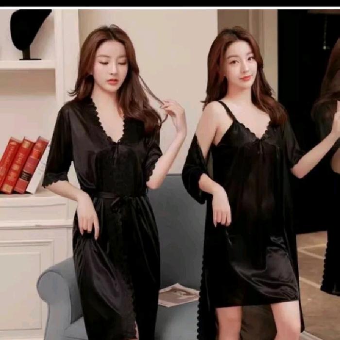 jenifer kimono lingerie baju haram hot