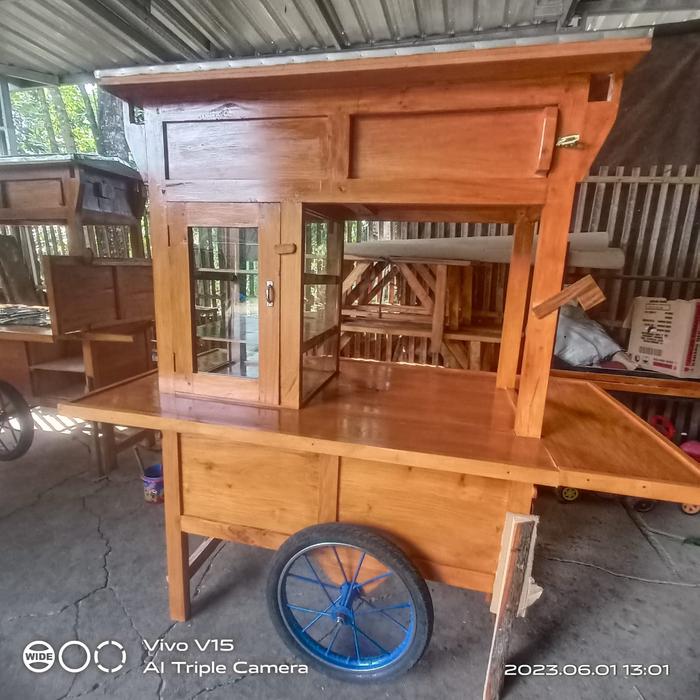 gerobak angkringan mini