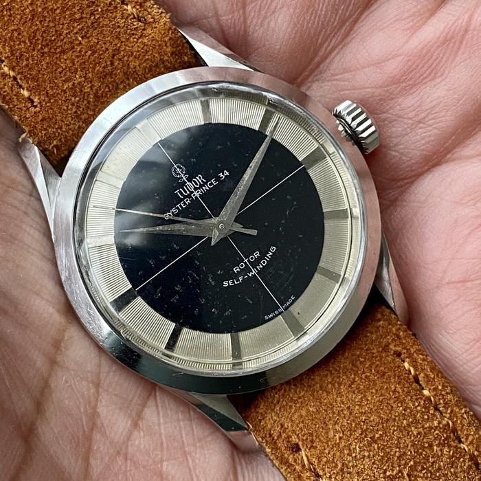 Tudor Tuxedo Oyster Prince 7950 Automatic Movement