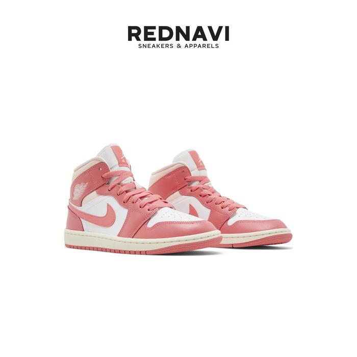 Nike Air Jordan 1 Mid Strawberries and Cream WMNS Original