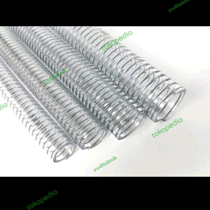 Selang kawat spriral / selang spring pvc pertamini 3/4"