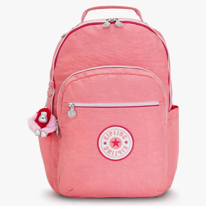 KIPLING SEOUL (Original) Tas Ransel Wanita - Joyous Pink Combo