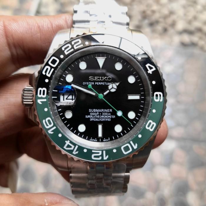 seiko MOD sprite left hand lefty NH35 MOVEMENT seikolex not skx nh35