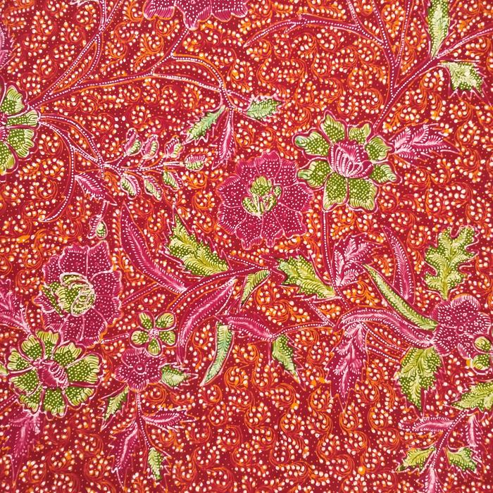 Kain batik tulis Lasem full-celup motif lung-lungan latar latoh