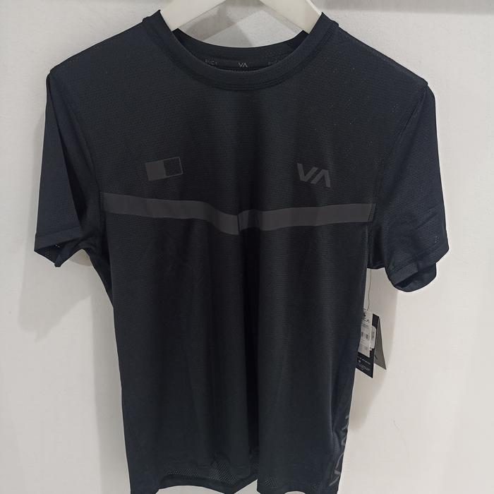 BAJU KAOS SPORT RVCA ORIGINAL RVCA RUNNER SS