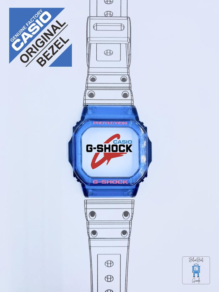 Bezel Casio G-shock original parts Glide GLX5600C square jelly watch