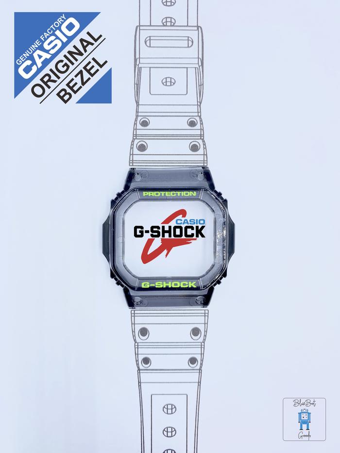 Bezel Casio G-shock original parts Glide GLX5600C-1 jelly square watch