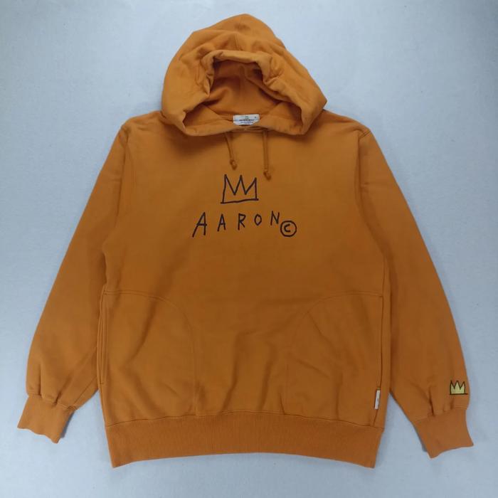 Hoddie Uniqlo X Jean Michel Basquiat (JMB) Second Orange