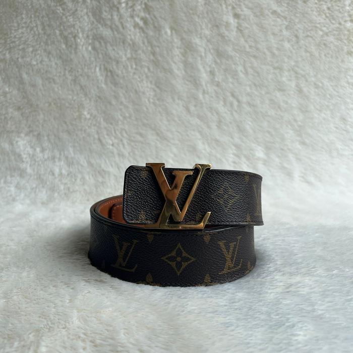 Louis Vuitton Monogram Brown Belt Original Authentic 100%