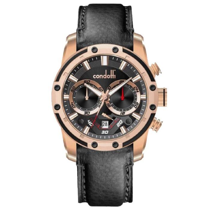 Jam Tangan Pria CONDOTTI CN1002-RG03-L03 Original