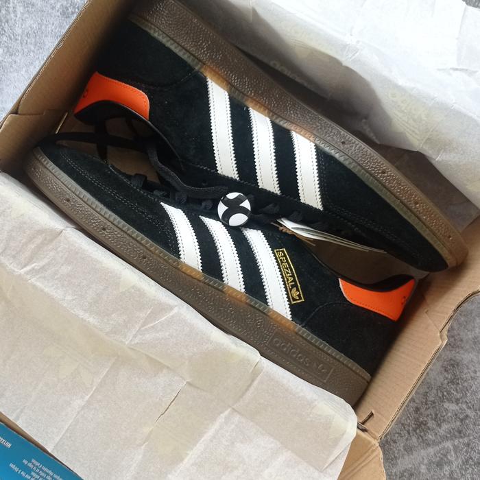 Adidas Handball Spezial Black White Orange Tab