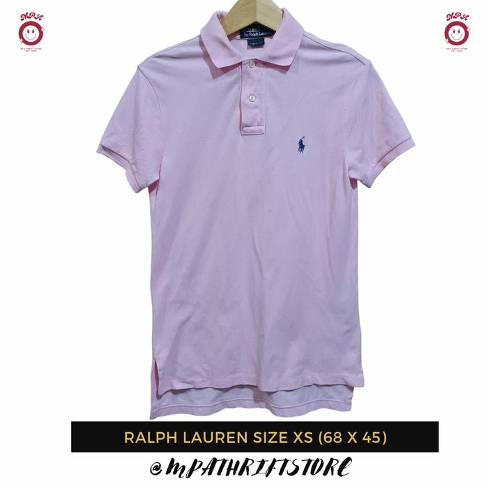 Polo Shirts Ralph Lauren Size XS Pink Second Branded
