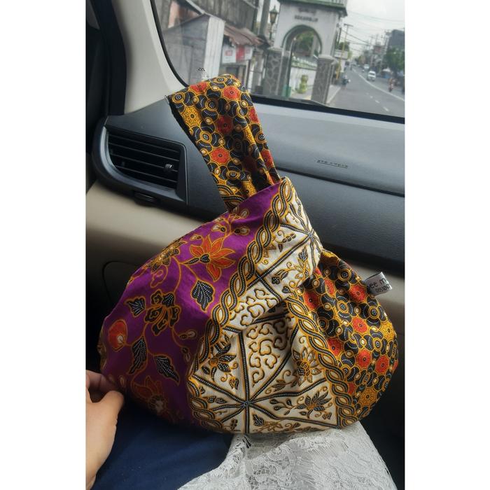 japanese knot bag kain batik jumbo/ tas kain / Handbag