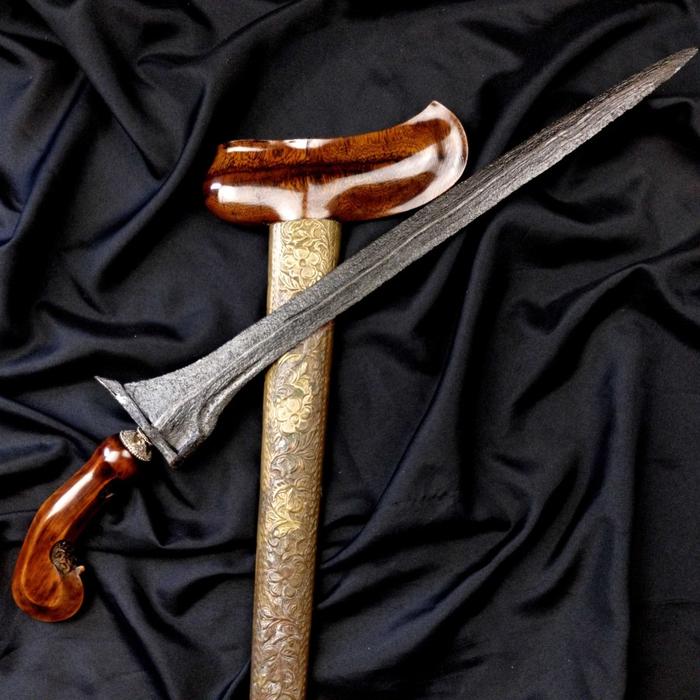Keris Tilam Upih Pamor Sodo Lanang Sakler Tangguh Majapahit Kuno