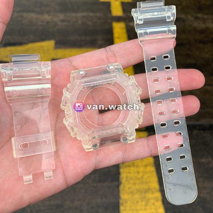 Strap Band Bezel BNB Casio Gshock GX 56BB GX 56 Series Crystal Clear