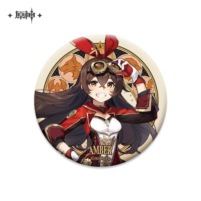 Amber - Genshin Impact Badge Mondstadt - Genshin Official Merchandise