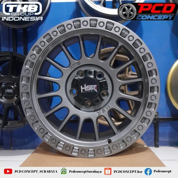 VELG MOBIL TERIOS RUSH R16 GREY HSR XTS05|VELG OFFROAD RING 16 HSR