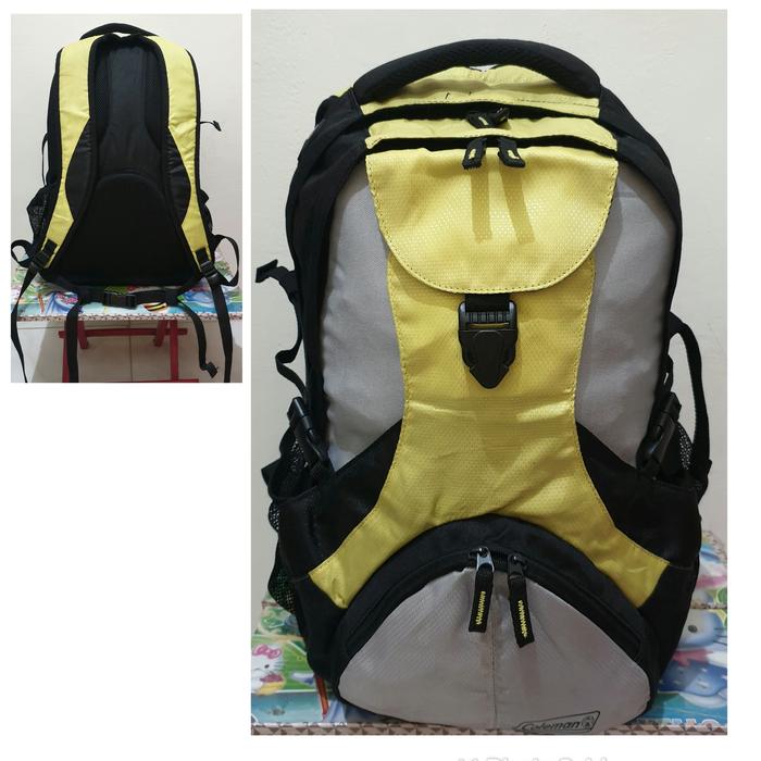 Ransel besar/ransel kerja laptop/outdoor,brand COLEMAN,second monza