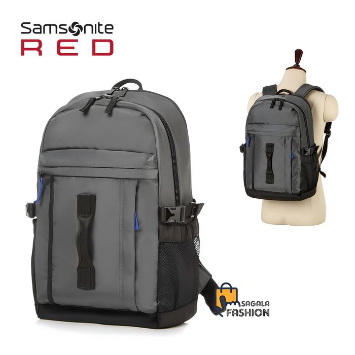 Samsonite Red Haaper Backpack Laptop 15.6 inch, Tas Ransel Pria