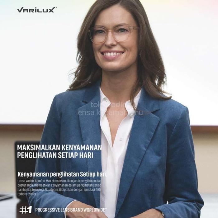 Lensa Progresive Essilor Varilux comfort 159 airwear Transitions Gen8