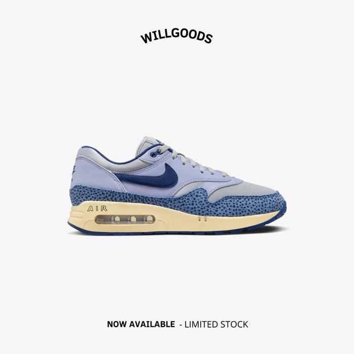 Nike Air Max 1 86 Lost Sketch Diffused Blue Indigo Haze Original Resmi